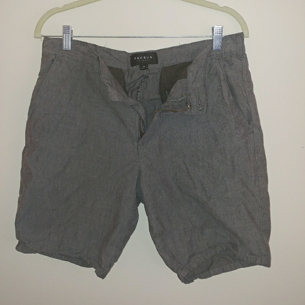 Men's Pacsun Gray Cacky Shorts